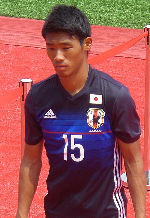 守田英正（​來台灣參加2017年夏季世界大學運動會足球比賽的日本足球運動員守田英正）